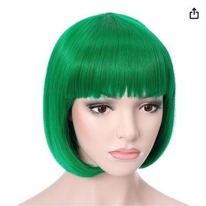 Green wig new in package